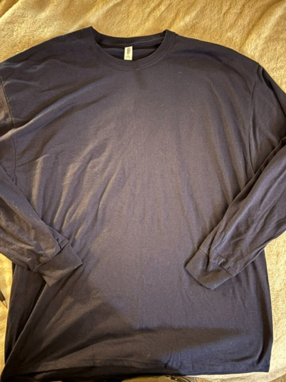 Jerzees Women's 2XL Dark Blue Long Sleeve T-Shirt